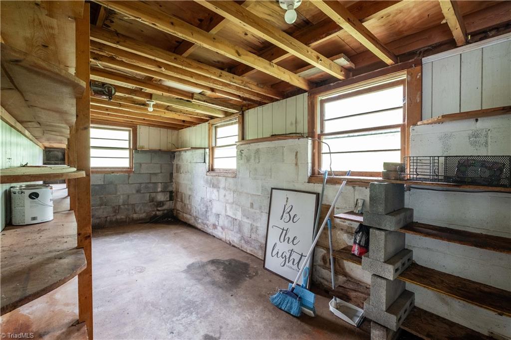 337 East Carter Mill Road Elkin, NC 28621 - Photo 17 of 17 Storage room located under carport.
