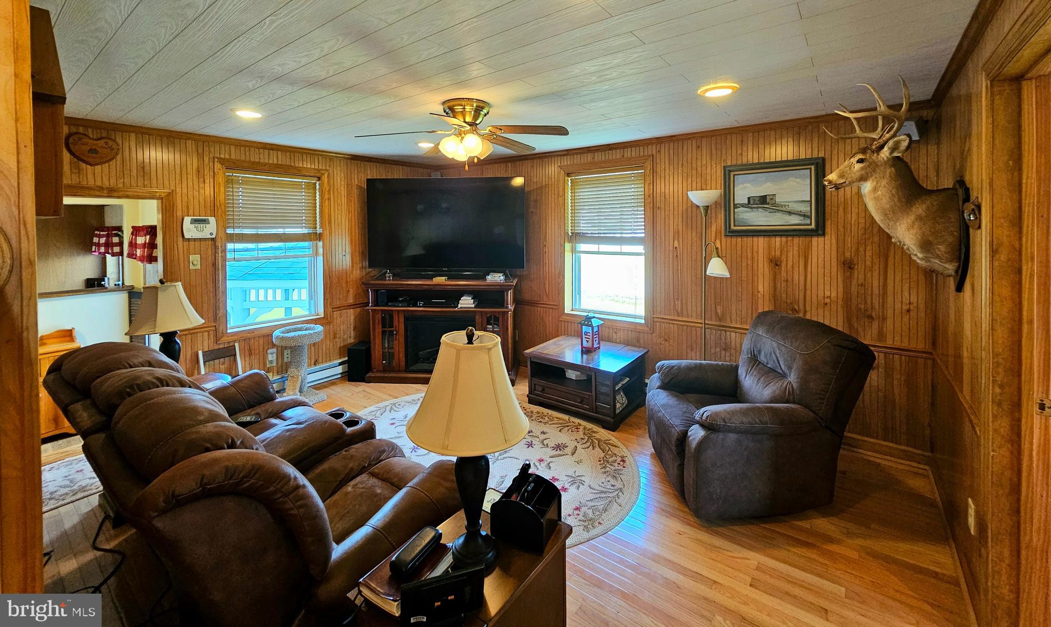 7558 Catlin Road Westover, MD 21871 - Photo 4 of 40 a living room with furniture a ceiling fan and a flat screen tv