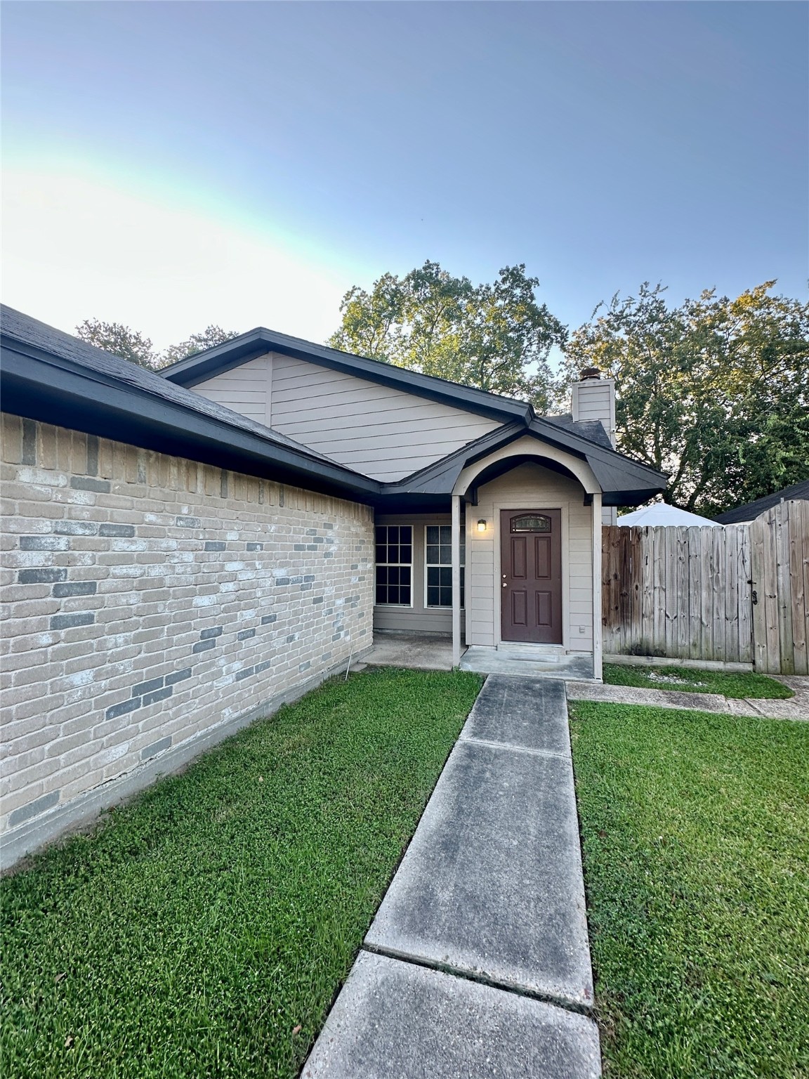3126 Forestbrook Drive Spring, TX 77373 - Photo 3 of 18 a front view of a house with garden