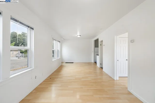 a view of an empty room with window