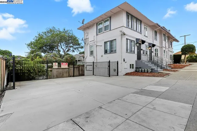 a street view along with residential houses