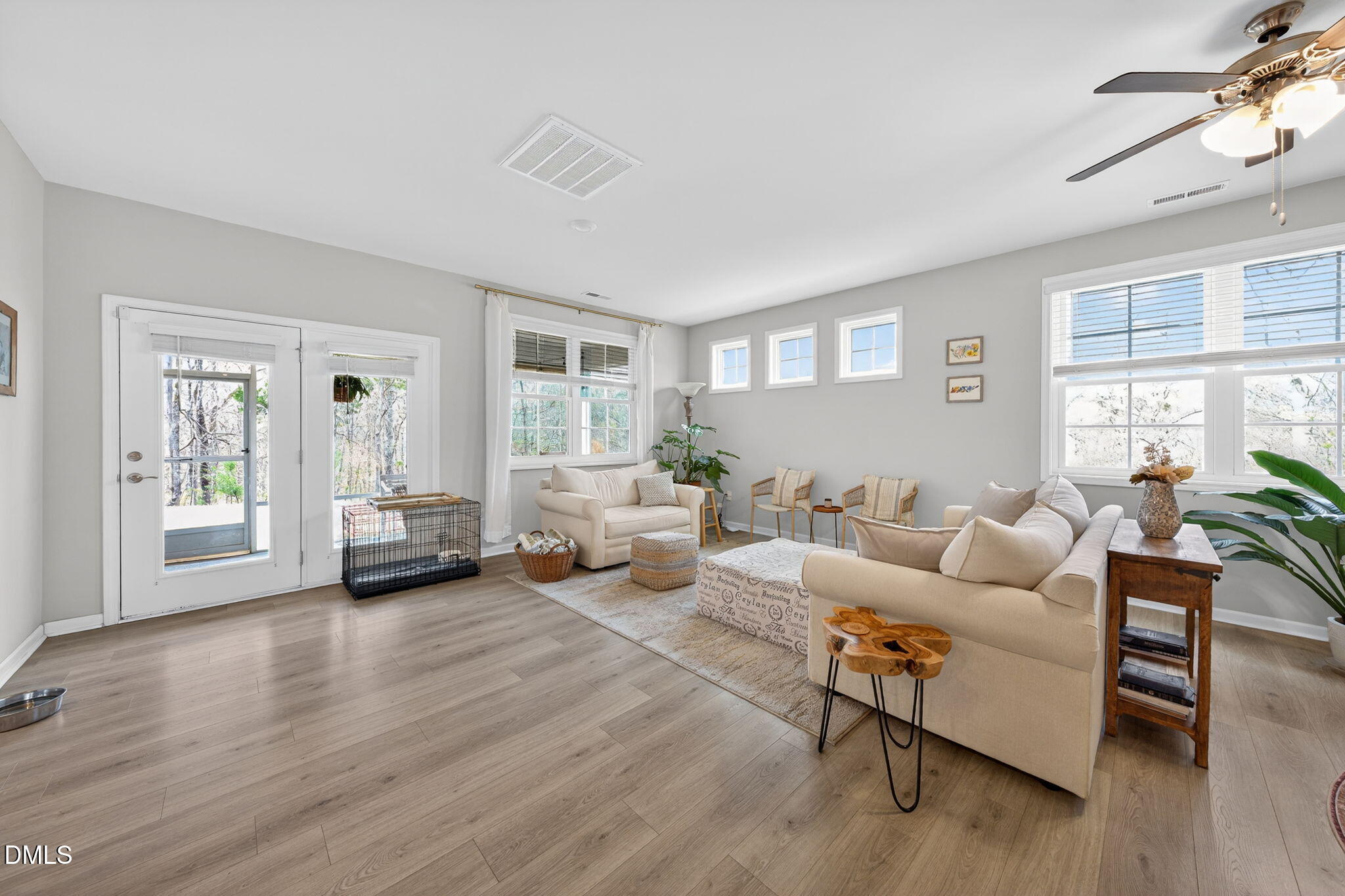 1519 Nichols Crk Road Durham, NC 27703 - Photo 11 of 22 a living room with furniture and a large window