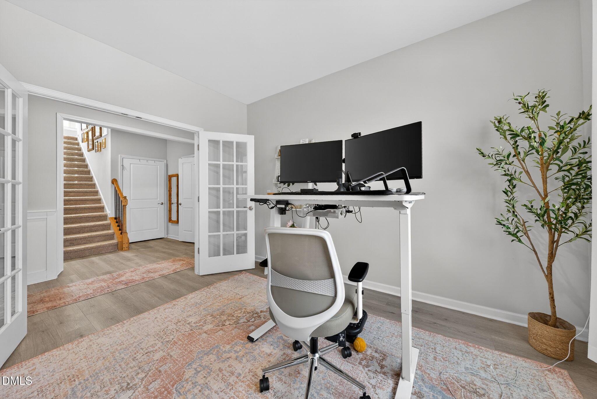 1519 Nichols Crk Road Durham, NC 27703 - Photo 7 of 22 a living room with furniture and a flat screen tv