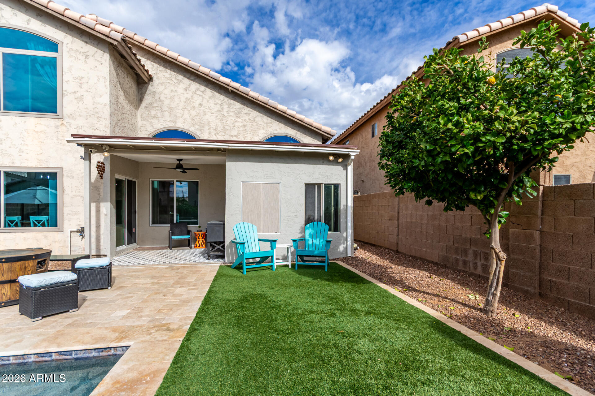 1727 East Aspen Way Gilbert, AZ 85234 - Photo 17 of 18 backyard