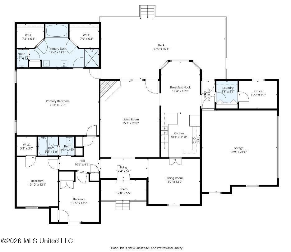 6490 Malone Road Olive Branch, MS 38654 - Photo 33 of 33 Floor Plan 1