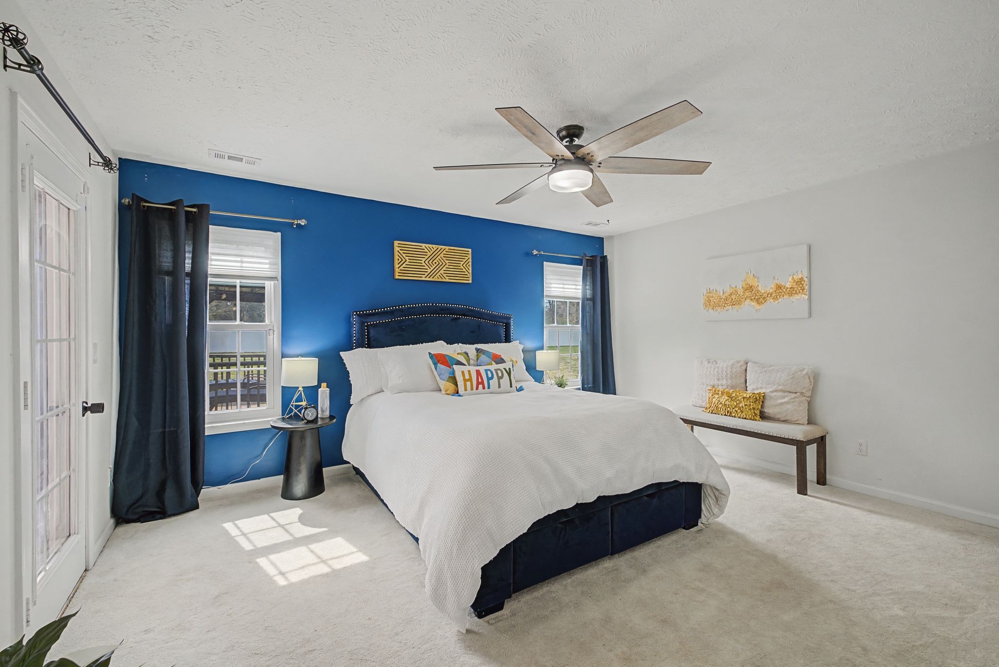 1123 Bramble Trail Murfreesboro, TN 37129 - Photo 16 of 41 a bedroom with a bed and a table