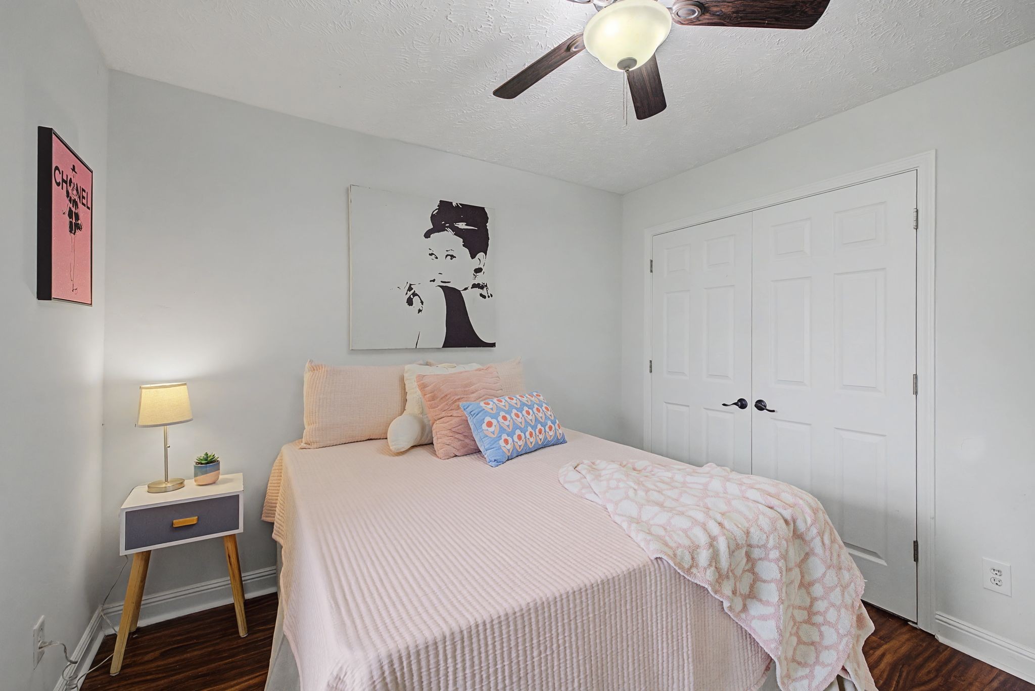 1123 Bramble Trail Murfreesboro, TN 37129 - Photo 24 of 41 a bedroom with a bed and cabinets