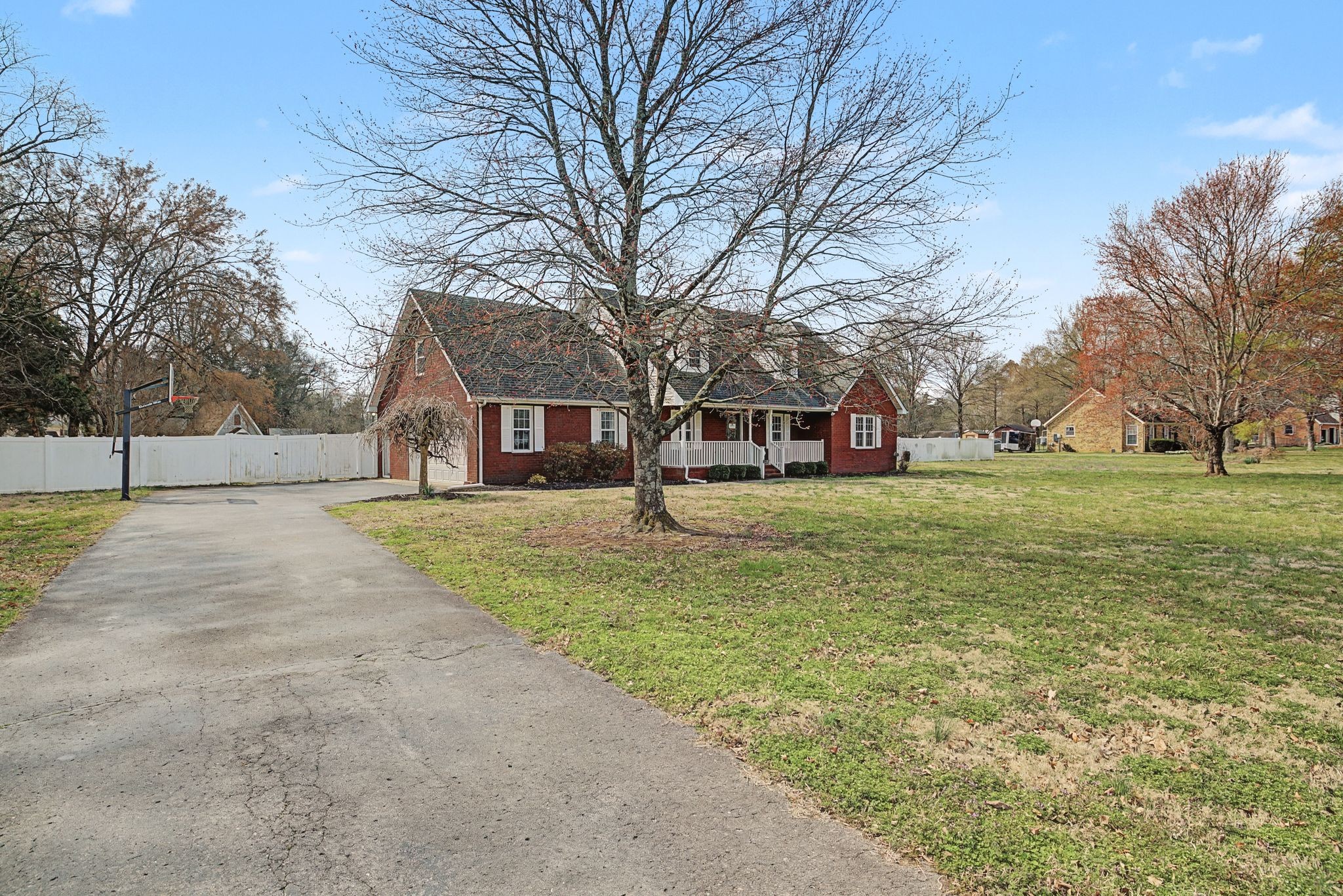 1123 Bramble Trail Murfreesboro, TN 37129 - Photo 3 of 41 a front view of a house with a yard