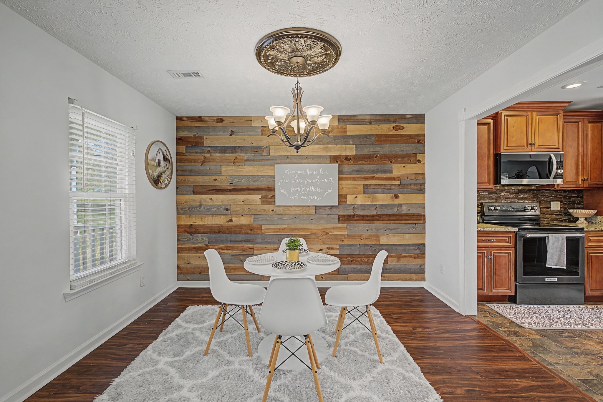 1123 Bramble Trail Murfreesboro, TN 37129 - Photo 7 of 41 a view of a dining room with furniture window and wooden floor