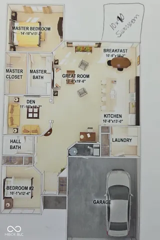 $279,900 | 7141 Lillian Place, Cumberland, IN 46229