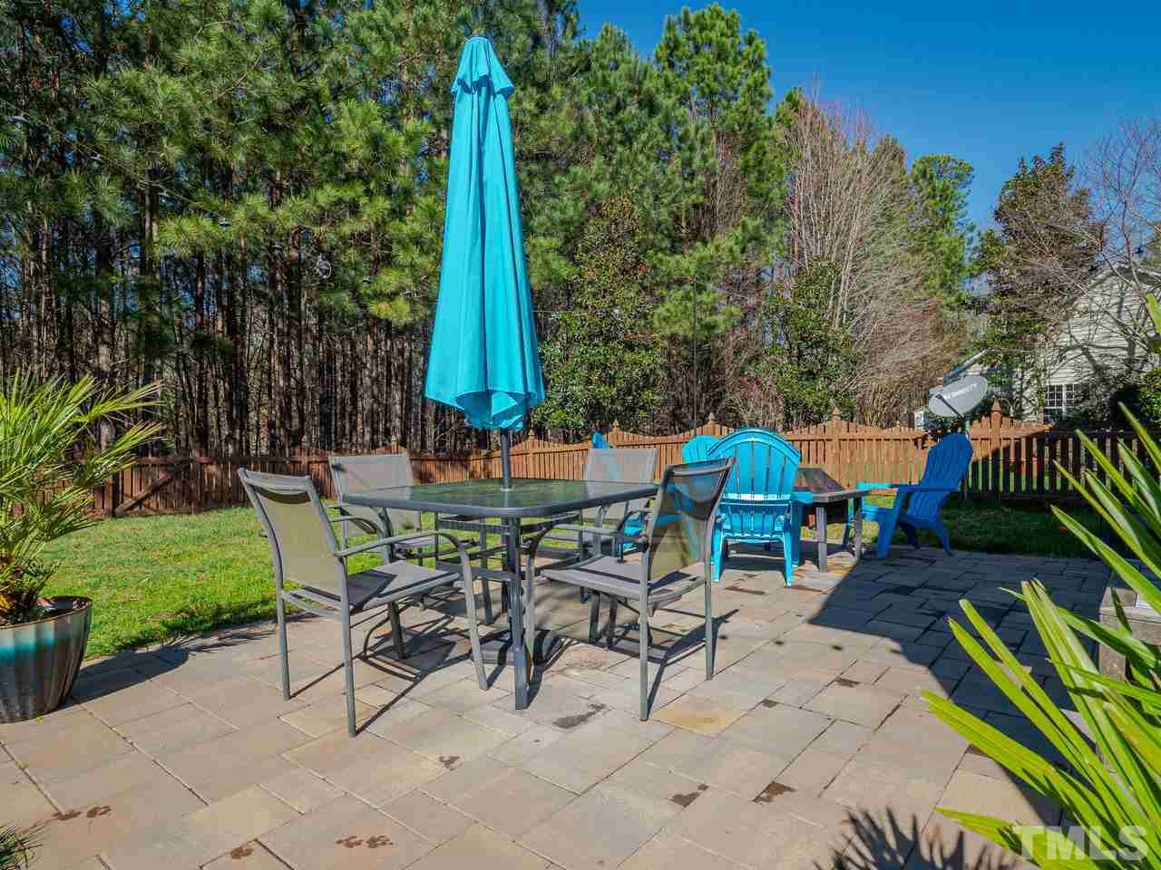 8429 Whisper Ridge Place Raleigh, NC 27613 - Photo 24 of 27 This patio area is nicely sized and perfect for entertaining