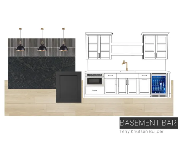 a black and white photo of a living room