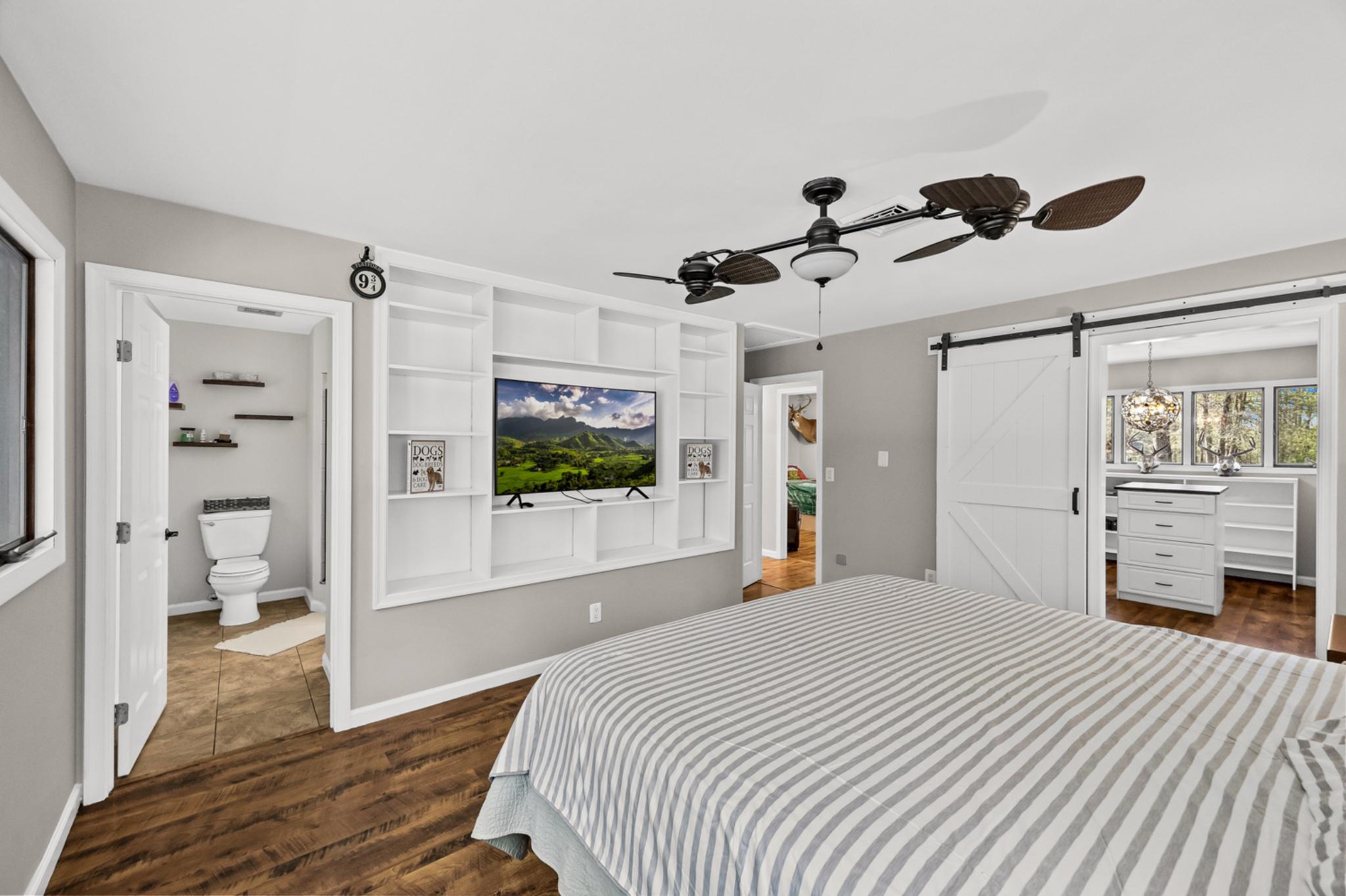 37 Hawkin Road Medford, NJ 08055 - Photo 16 of 54 Modern primary bedroom retreat with serene views.