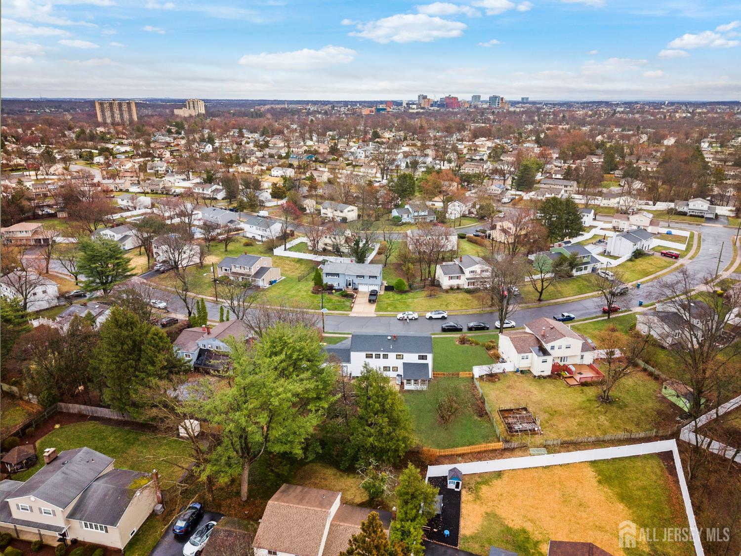 12 Barker Road Somerset, NJ 08873 - Photo 40 of 43 an aerial view of residential houses with outdoor space