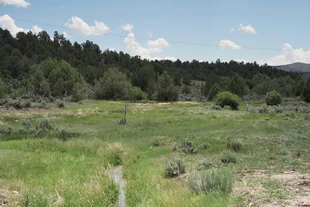 a view of an outdoor space with a lake view