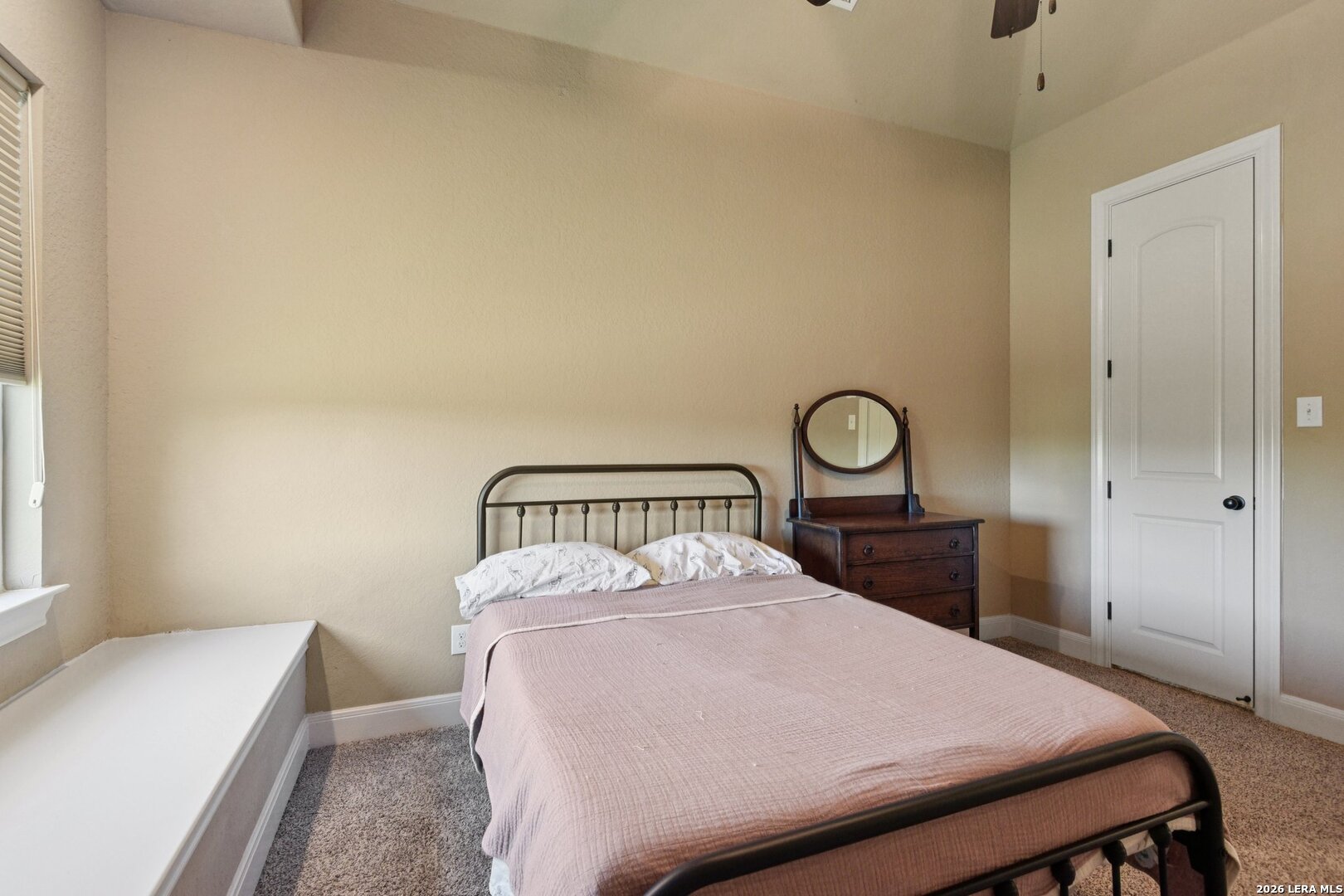 345 Ridge Point Spring Branch, TX 78070 - Photo 27 of 48 a bedroom with a bed and a table