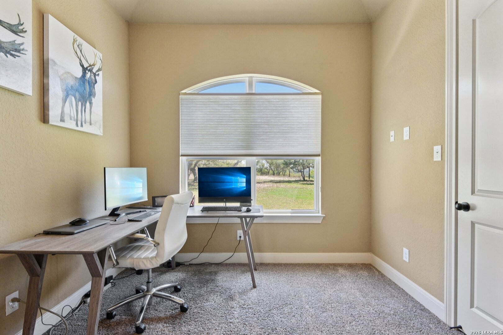 345 Ridge Point Spring Branch, TX 78070 - Photo 31 of 48 a workspace with a desk and chair