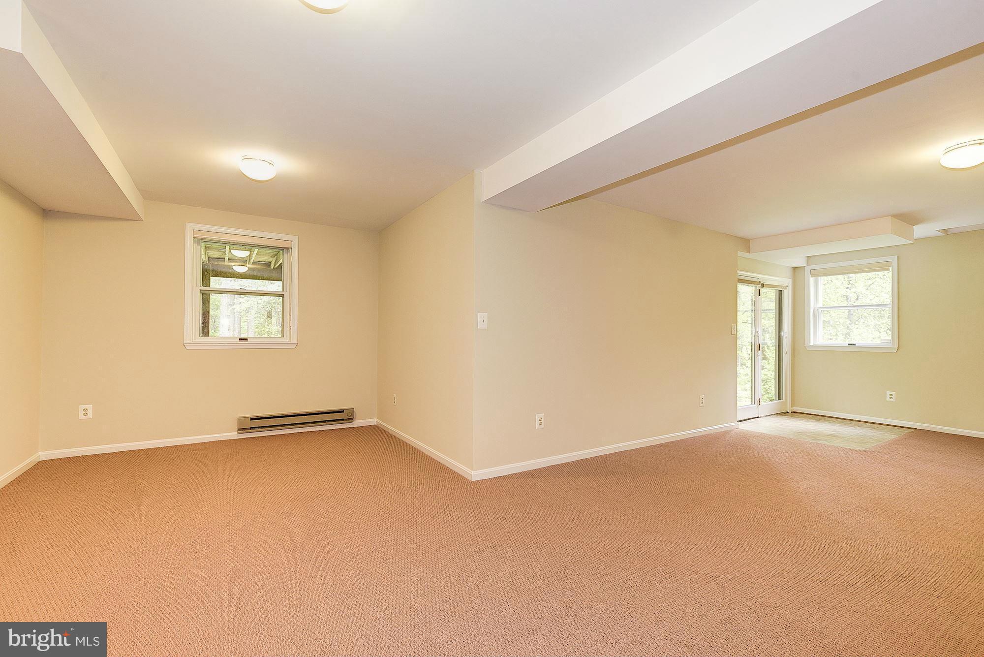 542 Ednor Road Ashton, MD 20861 - Photo 22 of 29 Lower Level Recreational Room with Level Walk-Out