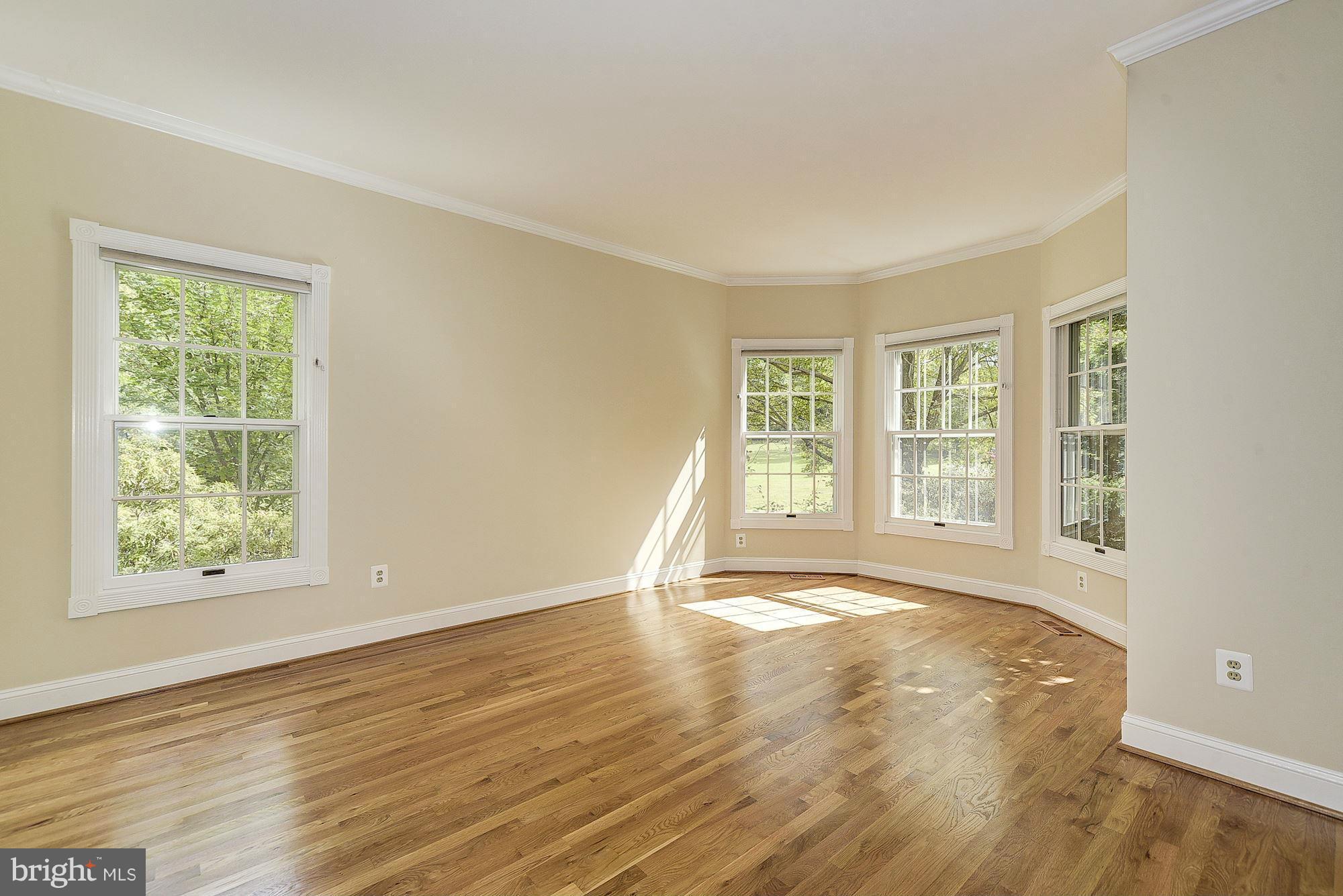 542 Ednor Road Ashton, MD 20861 - Photo 10 of 29 Formal Living Room with Turret