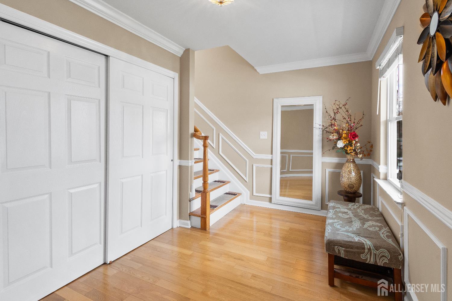 1740 Holly Road North Brunswick, NJ 08902 - Photo 4 of 32 a view of a livingroom with wooden floor and furniture