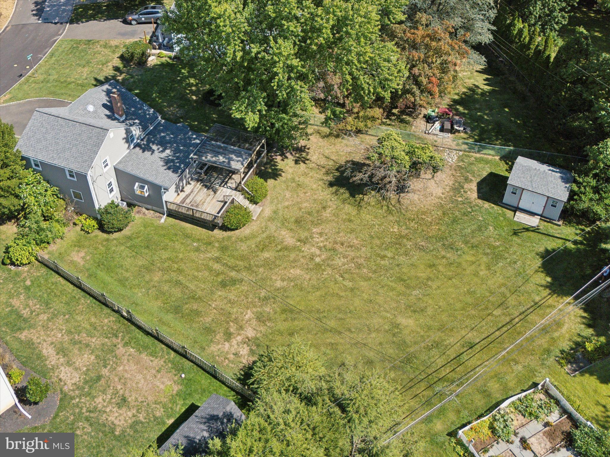 1500 Allen Road Oreland, PA 19075 - Photo 44 of 49 a backyard of a house with lots of green space