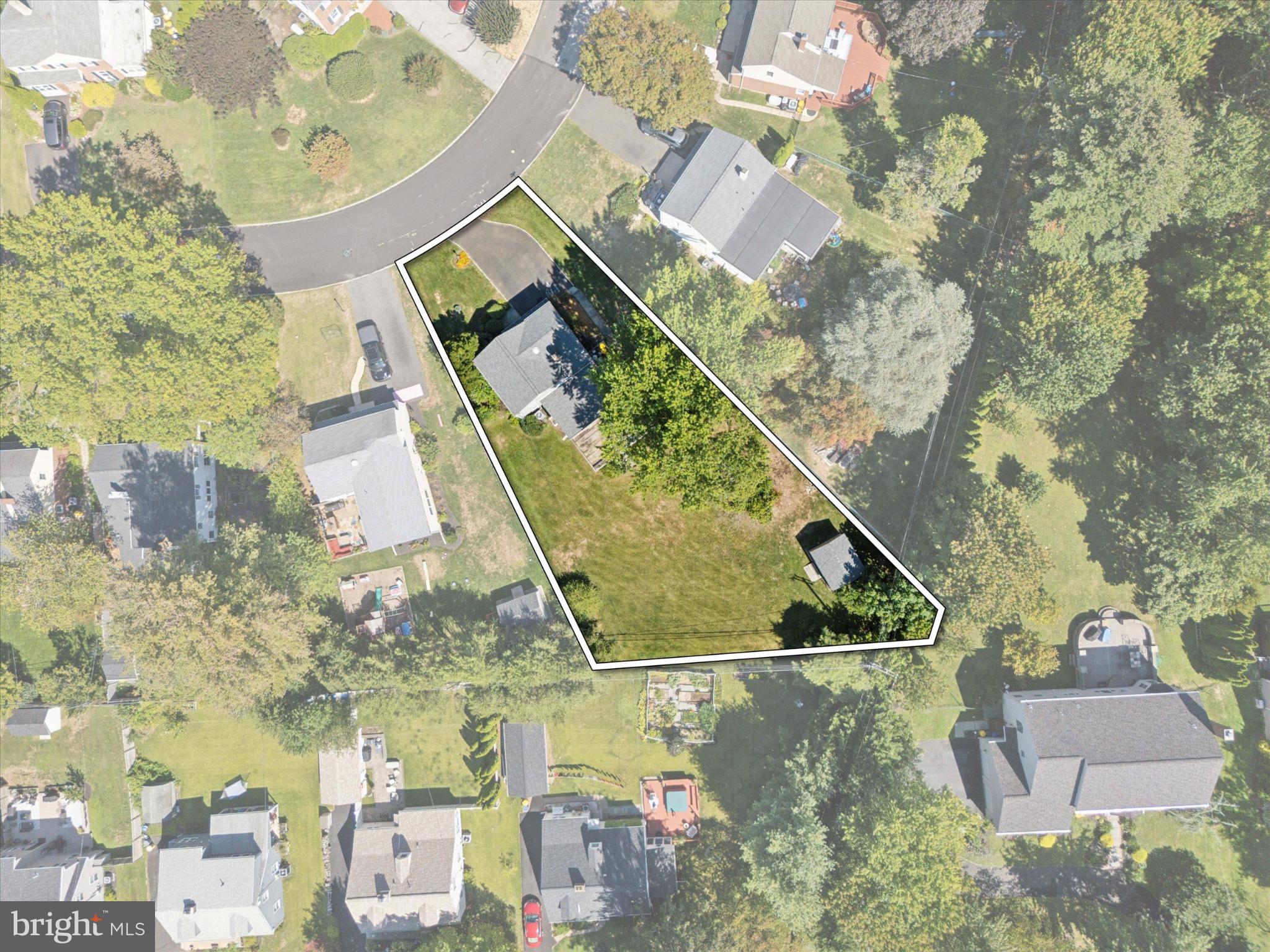 1500 Allen Road Oreland, PA 19075 - Photo 48 of 49 an aerial view of a house