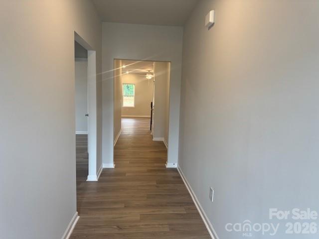 206 Rodeo Drive Shelby, NC 28150 - Photo 2 of 19 a view of a hallway with wooden floor