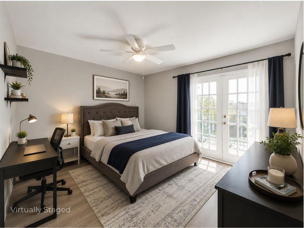 5750 Phoenix Drive, Unit 22 Dallas, TX 75231 - Photo 24 of 30 Virtually Staged Bedroom