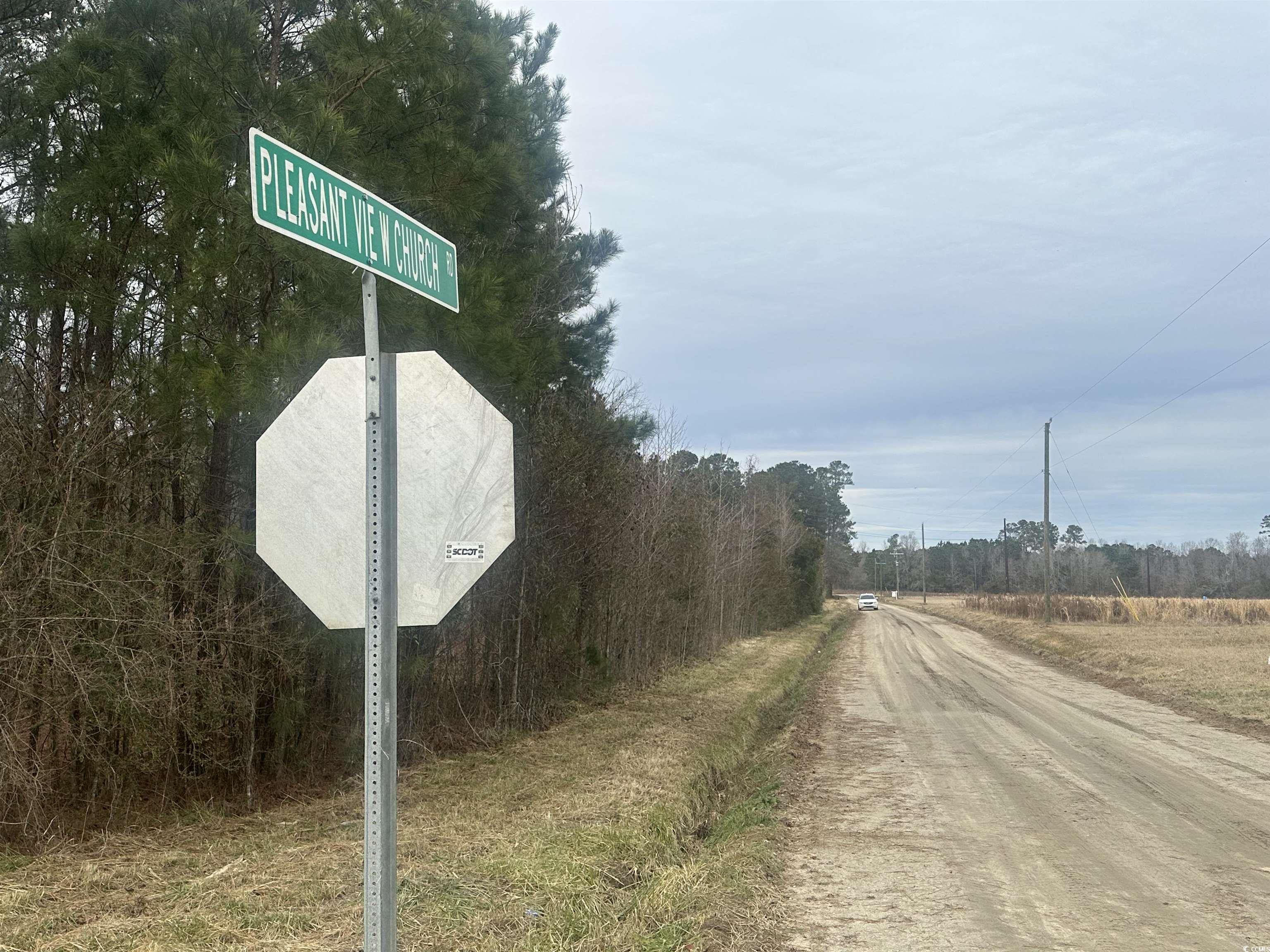 Tbd Pleasant View Church Road Nichols, SC 29581 - Photo 2 of 5 View of street with traffic signs