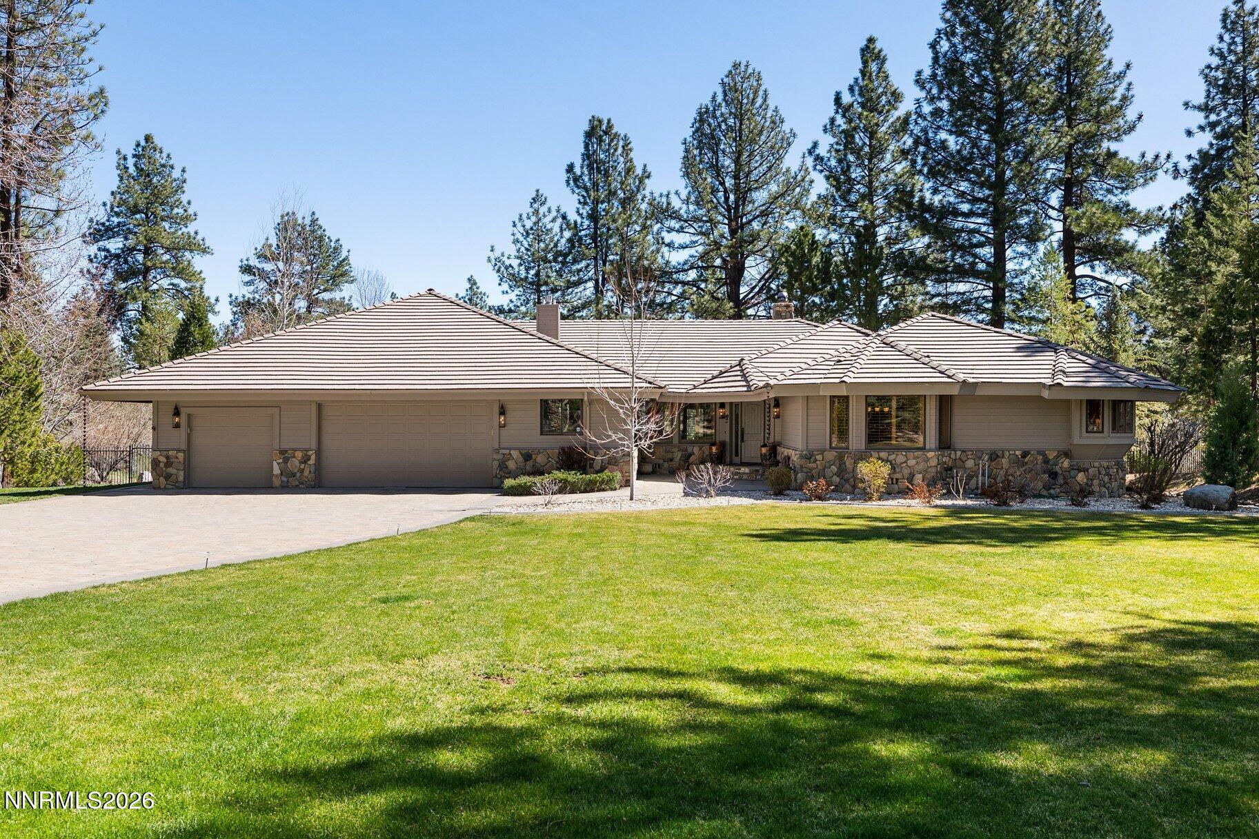 360 Sylvan Court Verdi, NV 89439 - Photo 61 of 76 a front view of a house with swimming pool having outdoor seating