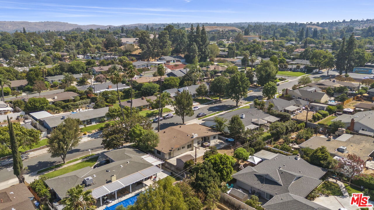 5279 Falkirk Avenue Riverside, CA 92506 - Photo 34 of 44 an aerial view of a city with lots of residential buildings