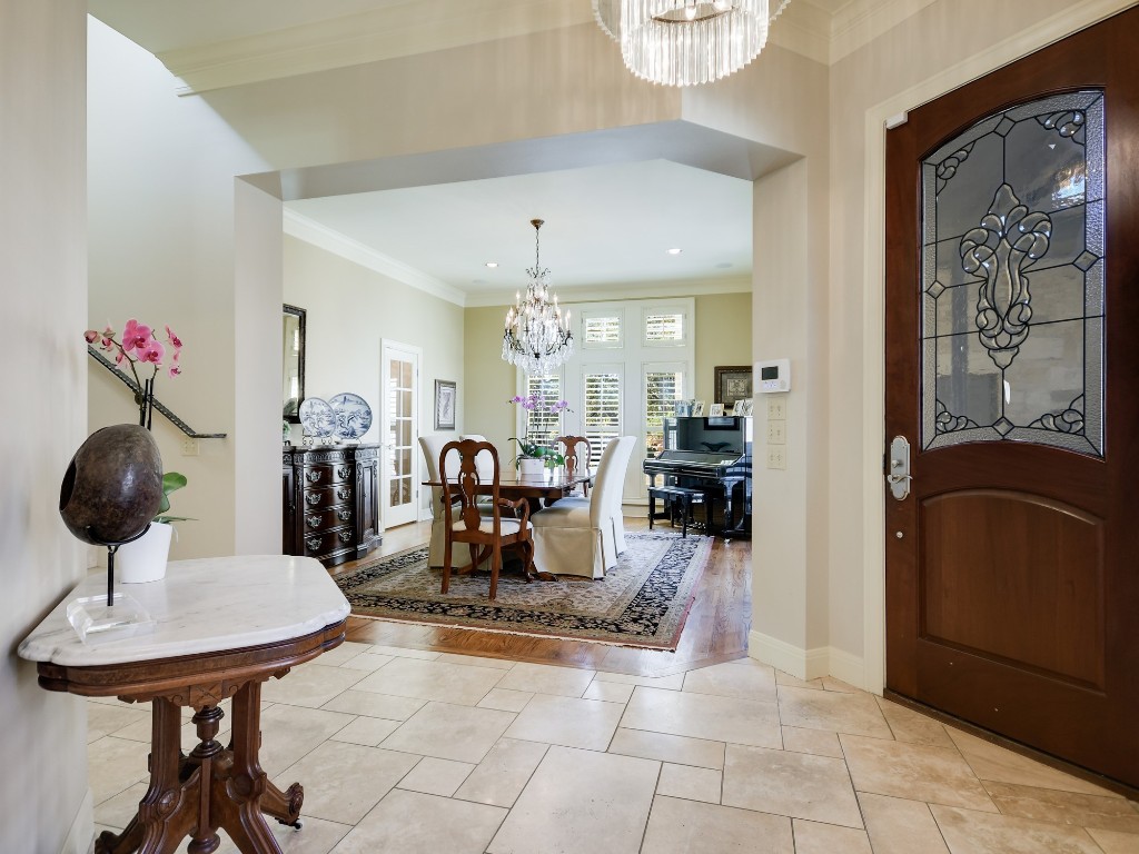 2510 West 35th Street Austin, TX 78703 - Photo 5 of 25 a view of a livingroom with furniture and a chandelier