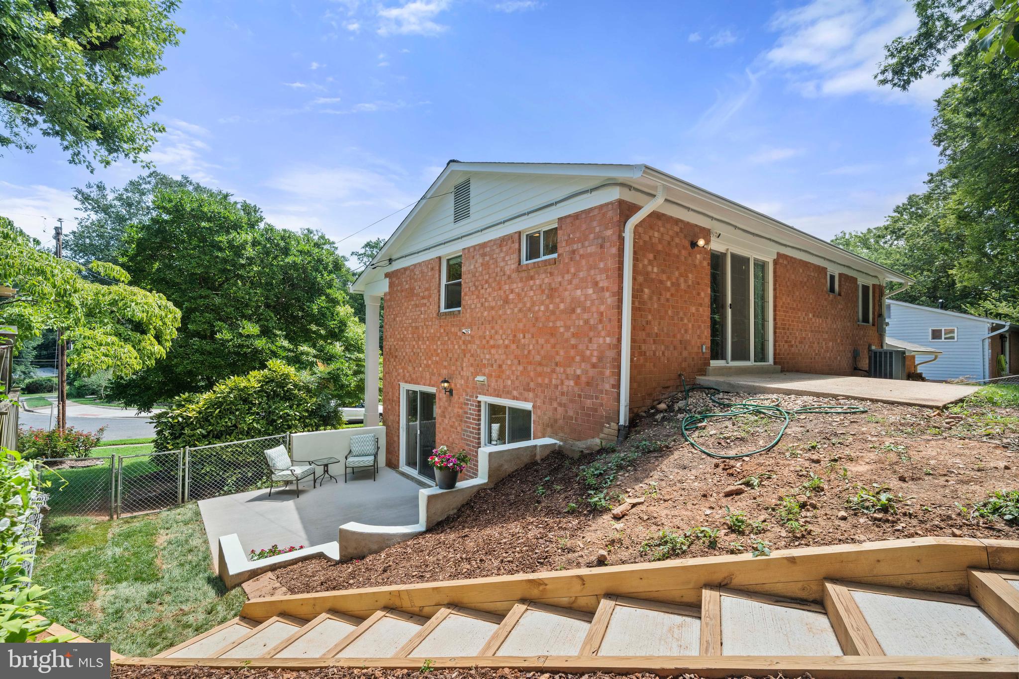 8414 Thames Street Springfield, VA 22151 - Photo 42 of 45 a view of backyard of house