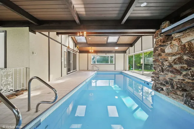a view of a porch with furniture
