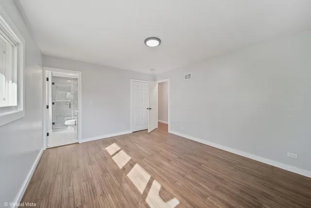 wooden floor in an empty room