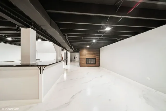 a view of storage and utility room