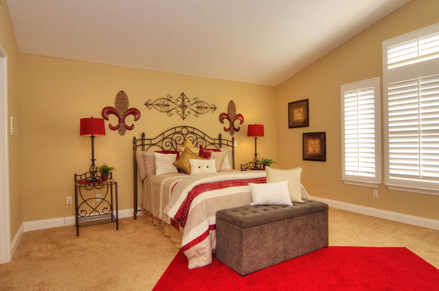 2284 Skyline Drive Milpitas, CA 95035 - Photo 18 of 35 a bedroom with a bed and a couch