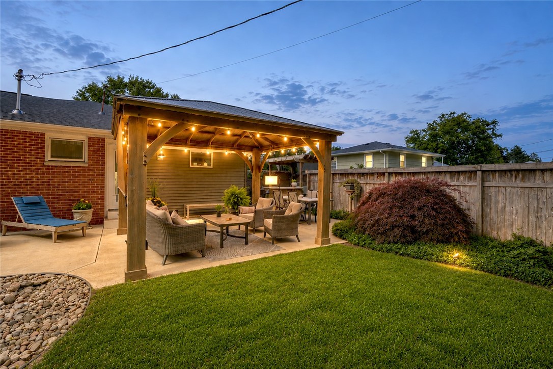 175 Longview Drive Webster, NY 14580 - Photo 39 of 47 Private backyard is a retreat. Patio, hot tub area