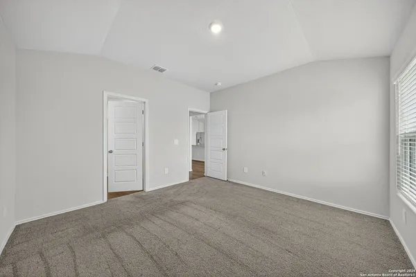 a view of empty room