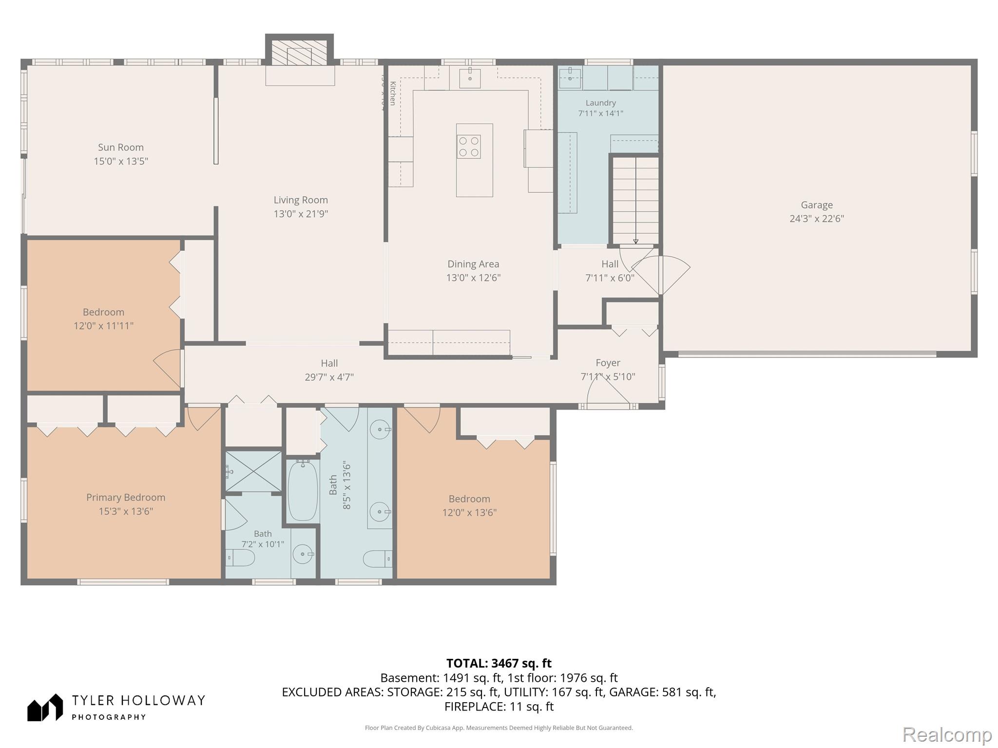 25645 Meridian Road Grosse Ile, MI 48138 - Photo 45 of 46 Floor plan
