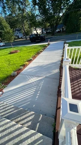 a view of an outdoor space and yard