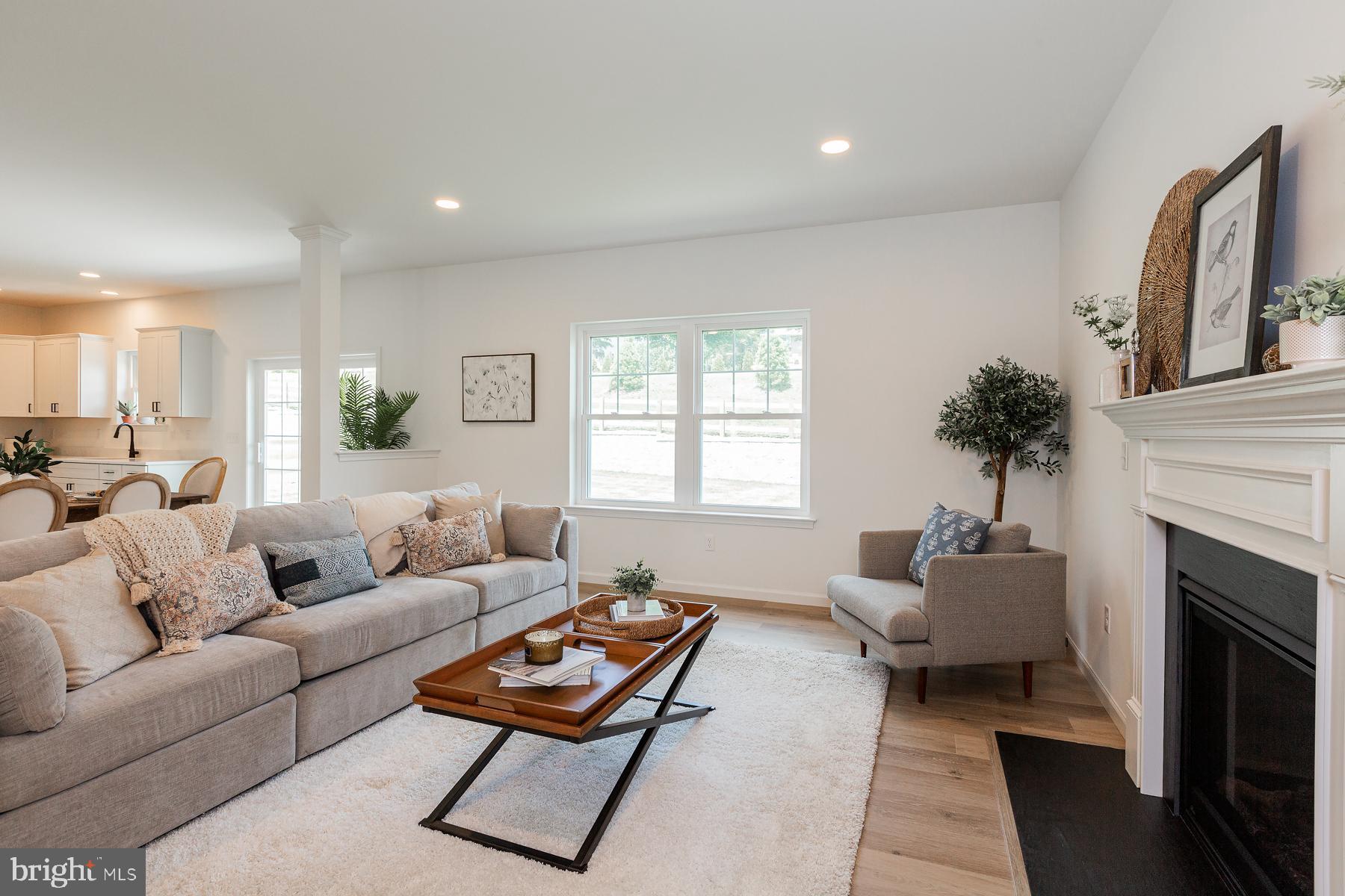 10 Ridgewood Road Quarryville, PA 17566 - Photo 11 of 48 a living room with furniture a fireplace and a window