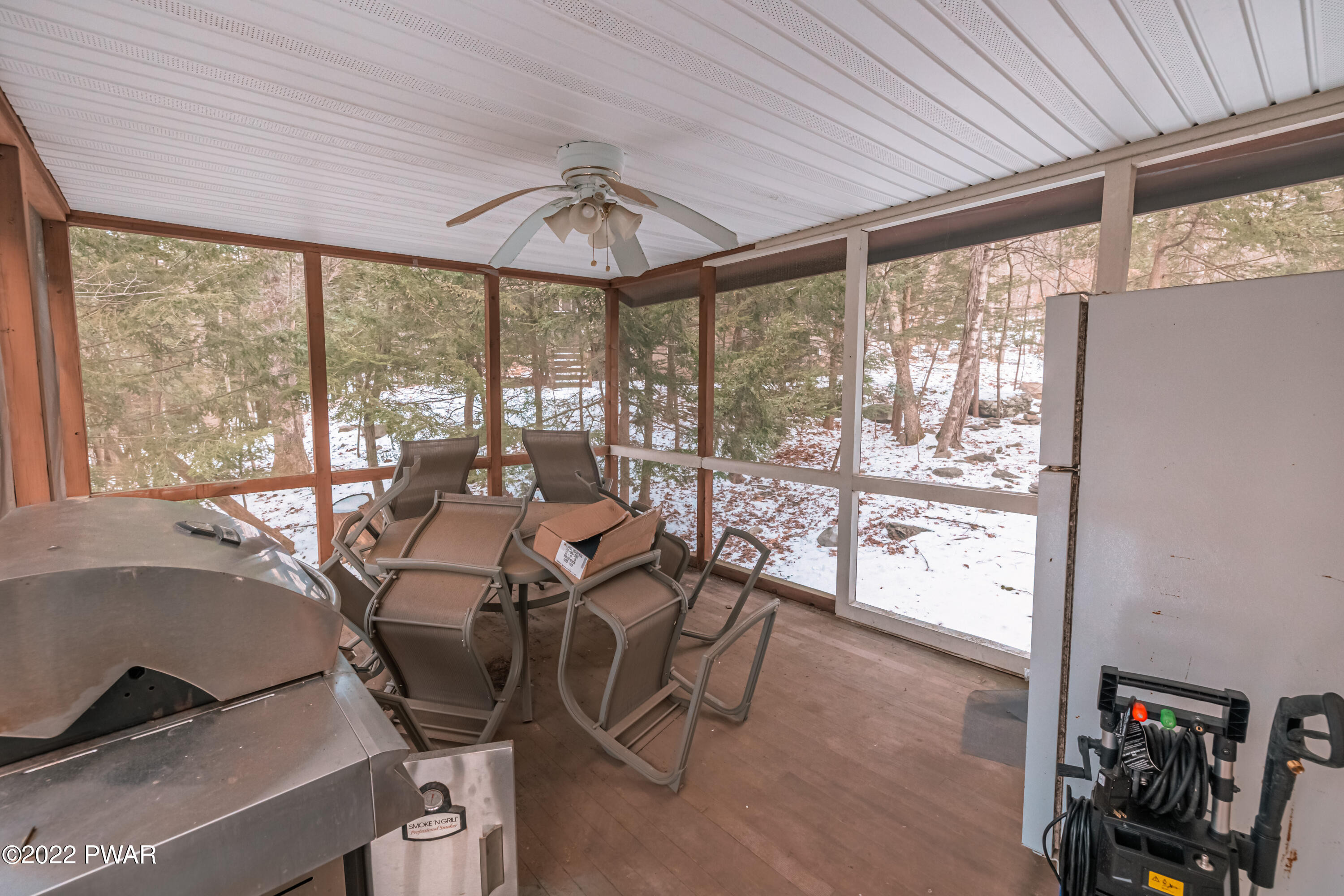 4141 Winchester Way Bushkill, PA 18324 - Photo 44 of 75 a view of a dining room with furniture window and outside view