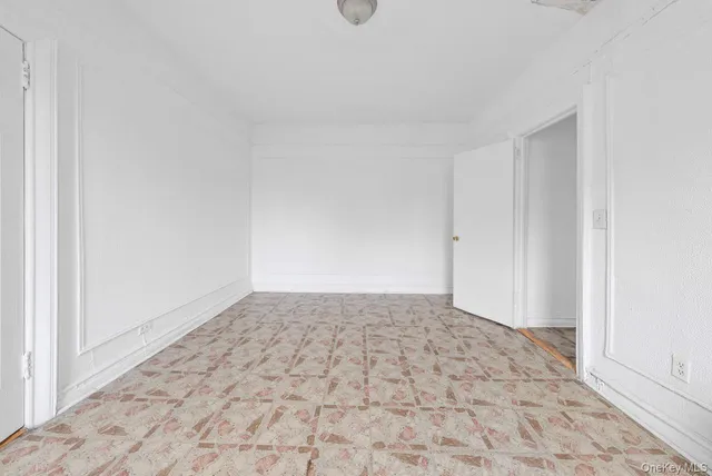 a view of empty room