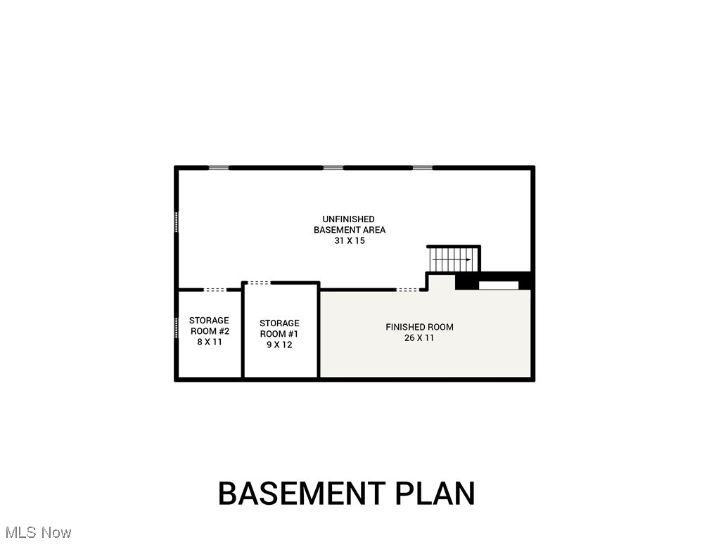 5681 Navarre Road Southwest Canton, OH 44706 - Photo 20 of 20 Basement Floor Plan