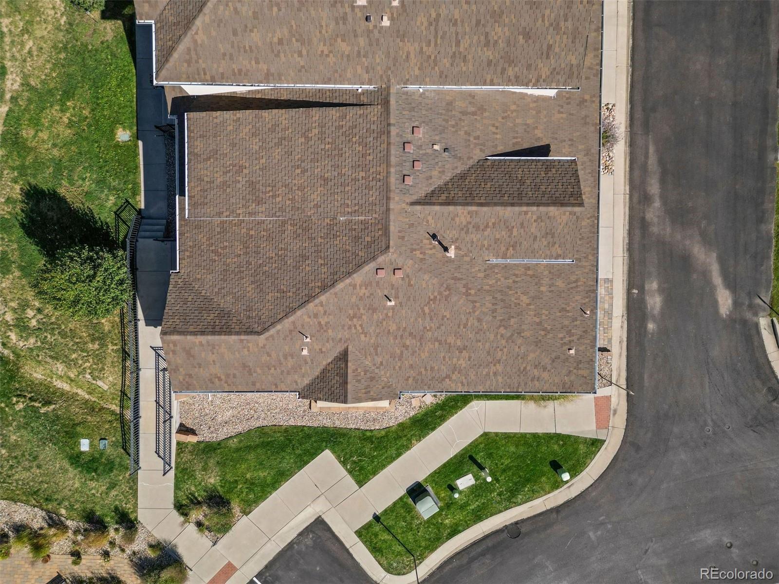 1354 Promontory Bluff View Colorado Springs, CO 80921 - Photo 36 of 45 an aerial view of a residential houses