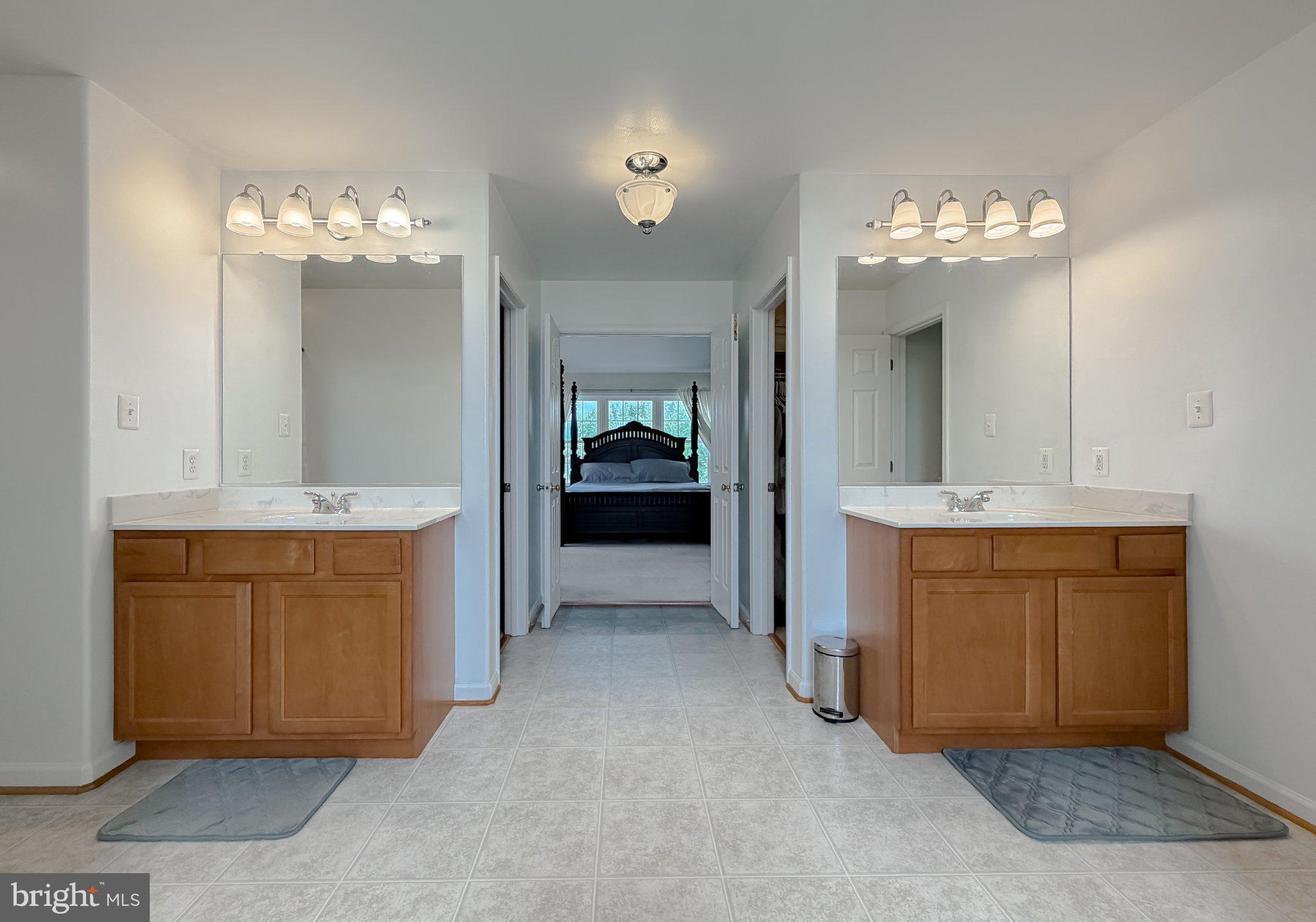 6191 Hallowing Point Road Prince Frederick, MD 20678 - Photo 66 of 73 Spacious dual vanity bathroom retreat.