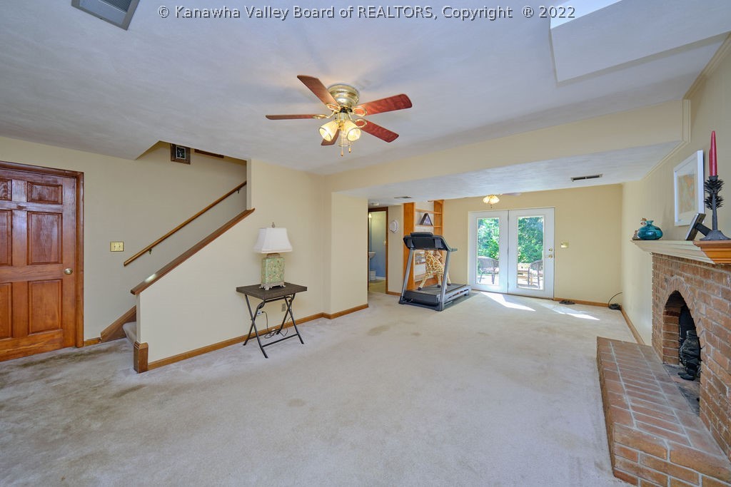 1401 Mt Vernon Road Charleston, WV 25314 - Photo 25 of 34 Lower Level family room with patio/backyard access.