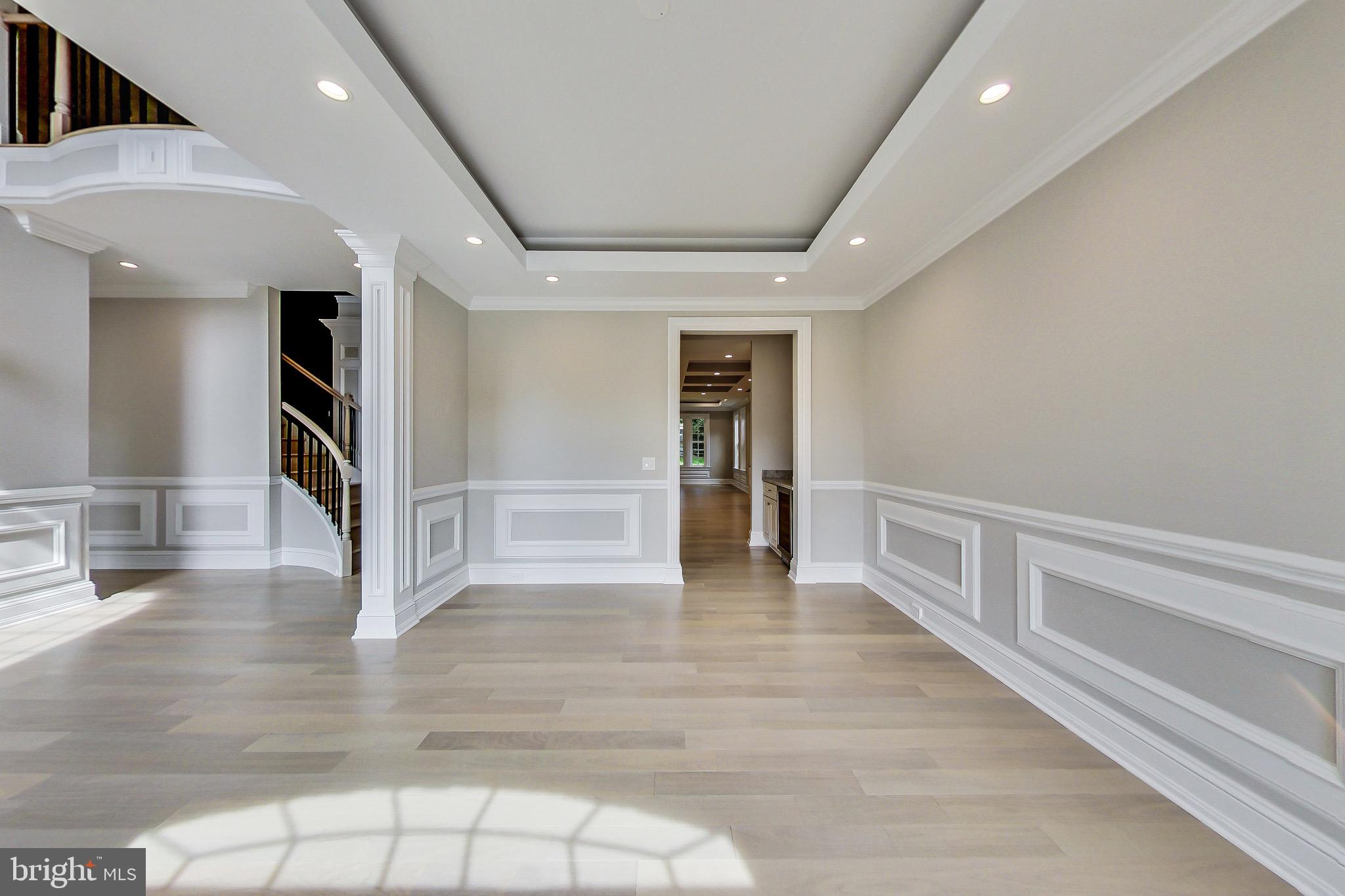 3104 Sleepy Hollow Road Falls Church, VA 22042 - Photo 66 of 89 a view of an entryway wooden floor and a living room