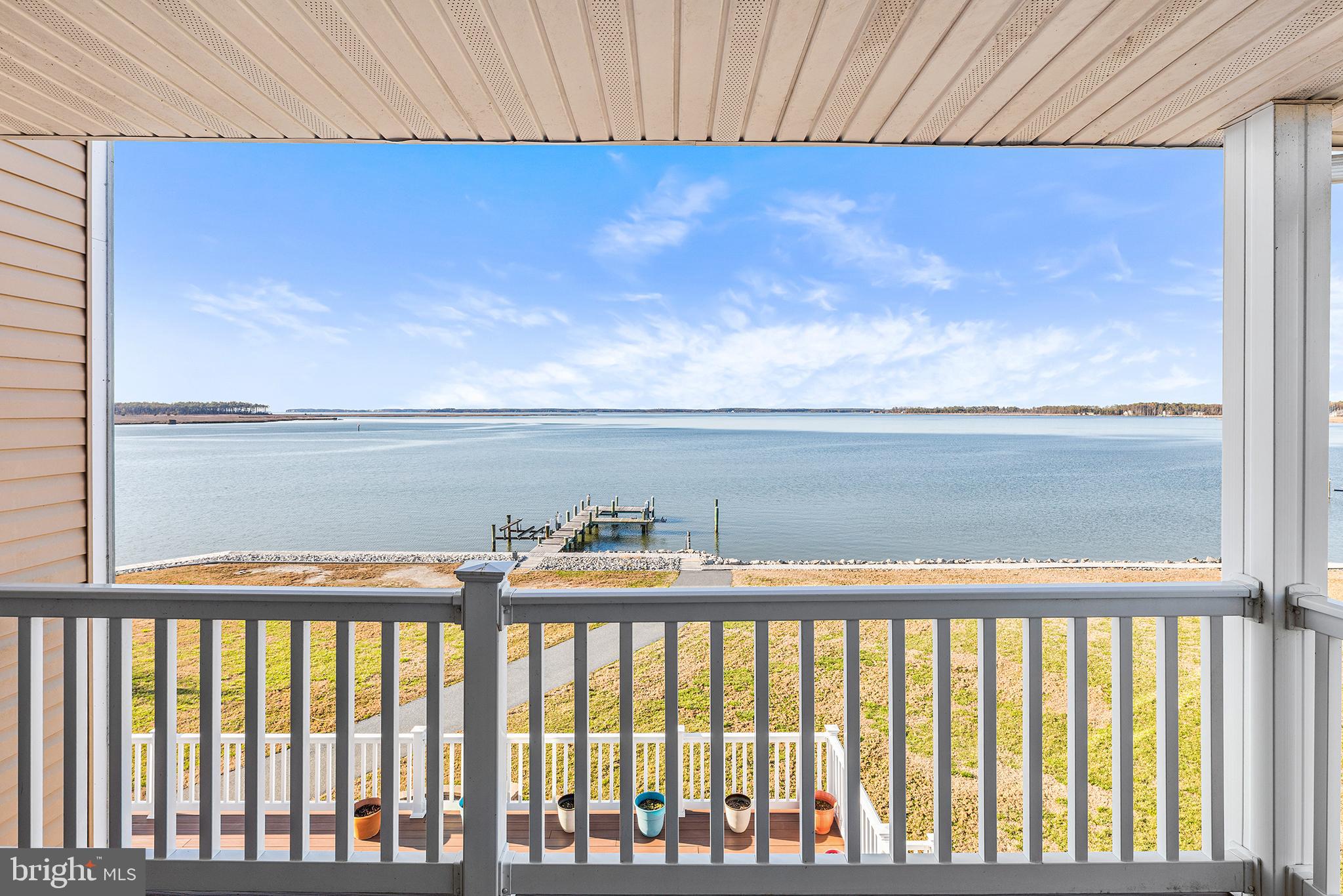 1252 Old Madison Road Madison, MD 21648 - Photo 34 of 55 a view of a balcony with an outdoor space